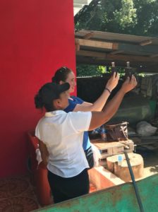 Testing water in El Salvador